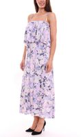 melrose maxi dress feminine women's bandeau dress with floral all-over print 55799824 purple
