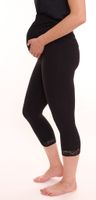 nine 9 months women's maternity trousers comfortable pregnancy trousers 7/8 leggings 44016834 black