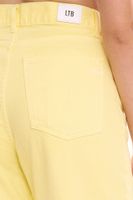 LTB Shena women's jeans fashionable 7/8 trousers in 5-pocket style loose fit 81562566 yellow