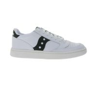 Saucony Jazz Court sneakers genuine leather with EVA midsole S70759-1 white/black