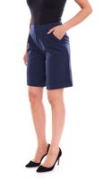 AJC Damen Sommer-Shorts kurze Anzug-Hose Alltags-Bermuda in Schwarz oder Navy