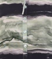 bruno banani women's long-sleeved blouse in batik look summer shirt 31663237 green/black