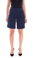 AjC Damen Anzug-Shorts elegante kurze Hose Mode-Bermuda Schwarz oder Dunkelblau