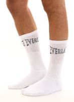 10 Paar EVERLAST Herren Sport-Socken mit Baumwollanteil Damen Socken lange Strümpfe OEKO-TEX Standard EVL1TENX Weiß oder Schwarz
