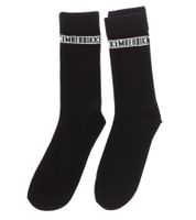 2 pairs of BIKKEMBERGS men's cotton socks with small brand lettering, socks, sneaker socks, white/black/red