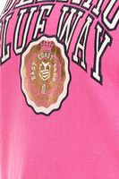 DELMAO Cropped Sweater shortened women's cotton sweater 42556633 pink