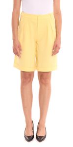 AjC traje corto para mujer, pantalones cortos elegantes, bermudas de moda de pierna ancha 49801848 amarillo