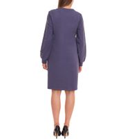 sheego women's shirt dress with individually adjustable gathers party dress large sizes 47141556 blue