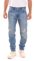 2Y Premium men's jeans stylish denim trousers various models blue
