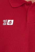 Outfitter OCEAN FABRICS men's polo shirt comfortable polo shirt summer shirt 1049 white, red, black, green or dark blue