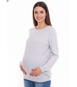 nine 9 months women's simple pregnancy shirt maternity fashion 54707926 gray