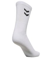 3 Pairs of Women's & Children's Hummel Basic Crew Socks with Contrast Lace, Cotton Sports Socks 022030, Black or White