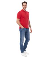 U.S. POLO ASSN. Polo uomo basic camicia cotone camicia manica corta 197 61092 52520 155 rosso/blu