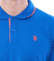 U.S. POLO ASSN. Camicia di base per polo da uomo camicia di cotone a maniche corte in diversi modelli e colori