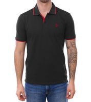 U.S. POLO ASSN. Camicia di base per polo da uomo camicia di cotone a maniche corte in diversi modelli e colori