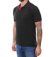 U.S. POLO ASSN. Camicia di base per polo da uomo camicia di cotone a maniche corte in diversi modelli e colori