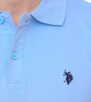 U.S. POLO ASSN. Camicia di base per polo da uomo camicia di cotone a maniche corte in diversi modelli e colori