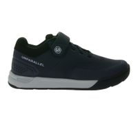 UNPARALLEL UP Link chaussures de cyclisme pour hommes avec semelle EVA chaussures VTT baskets de sport absorbant les vibrations avec sports de vélo OrthoLite avec fermeture velcro 291522 en gris foncé/vert ou bleu foncé/gris