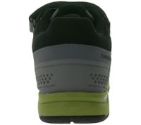 UNPARALLEL UP Link chaussures de cyclisme pour hommes avec semelle EVA chaussures VTT baskets de sport absorbant les vibrations avec sports de vélo OrthoLite avec fermeture velcro 291522 en gris foncé/vert ou bleu foncé/gris