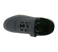 UNPARALLEL UP Link chaussures de cyclisme pour hommes avec semelle EVA chaussures VTT baskets de sport absorbant les vibrations avec sports de vélo OrthoLite avec fermeture velcro 291522 en gris foncé/vert ou bleu foncé/gris