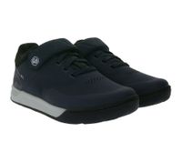 UNPARALLEL UP Link Damen oder Herren Fahrrad-Schuhe mit EVA-Sohle MTB-Schuhe vibrationsabsorbierende Sport-Sneaker mit OrthoLite Fahrrad-Sport mit Klettverschluss 291522 in Dunkelgrau/Grün oder Dunkelblau/Grau