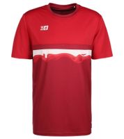 Outfitter OCEAN FABRICS TAHI Camicia da allenamento sostenibile da uomo con inserti in rete Camicia fitness Camicia a maniche corte OUT-M-1021-OTW Rosso, Blu, Nero, Verde o Bianco