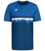 Outfitter OCEAN FABRICS TAHI Camicia da allenamento sostenibile da uomo con inserti in rete Camicia fitness Camicia a maniche corte OUT-M-1021-OTW Rosso, Blu, Nero, Verde o Bianco