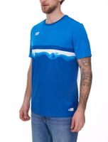 Outfitter OCEAN FABRICS TAHI Camicia da allenamento sostenibile da uomo con inserti in rete Camicia fitness Camicia a maniche corte OUT-M-1021-OTW Rosso, Blu, Nero, Verde o Bianco