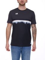 Outfitter OCEAN FABRICS TAHI Camicia da allenamento sostenibile da uomo con inserti in rete Camicia fitness Camicia a maniche corte OUT-M-1021-OTW Rosso, Blu, Nero, Verde o Bianco