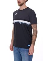 Outfitter OCEAN FABRICS TAHI Camicia da allenamento sostenibile da uomo con inserti in rete Camicia fitness Camicia a maniche corte OUT-M-1021-OTW Rosso, Blu, Nero, Verde o Bianco