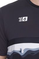 Outfitter OCEAN FABRICS TAHI Camicia da allenamento sostenibile da uomo con inserti in rete Camicia fitness Camicia a maniche corte OUT-M-1021-OTW Rosso, Blu, Nero, Verde o Bianco