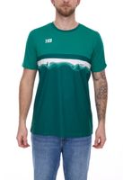 Outfitter OCEAN FABRICS TAHI Camicia da allenamento sostenibile da uomo con inserti in rete Camicia fitness Camicia a maniche corte OUT-M-1021-OTW Rosso, Blu, Nero, Verde o Bianco