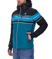 DARE 2b OUTLIER II men's snowboard jacket waterproof ski jacket sustainable winter sports jacket DMP519_Y2W Black/Blue