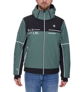 DARE 2b SPEED OUT II men's snowboard jacket waterproof ski jacket sustainable winter sports jacket DMP520_P7T Black/Green