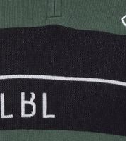 DARE 2b Outgoing II Sweat-shirt Troyer pour hommes avec pull antibactérien anti-odeurs DMK312_P7T Noir/Vert