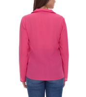 Aniston SELECTED Damen Langarm-Bluse mit Bindeband Crinkle-Optik 63149957 Pink