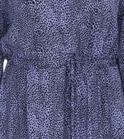 Vestido largo de mujer Tamaris con falda de volantes vestido tejido con cordón 30989605 violeta-azul/negro
