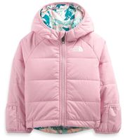 THE NORTH FACE Reversible Perrito Baby Insulation Jacket with Heatseeker Eco Girls Quilted Jacket NF0A7QWOR6R0 Pink/Multi-Coloured