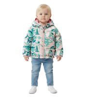 THE NORTH FACE Reversible Perrito Baby Insulation Jacket with Heatseeker Eco Girls Quilted Jacket NF0A7QWOR6R0 Pink/Multi-Coloured
