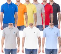 U.S. POLO ASSN. Polo da uomo, maglia basic, maglia in cotone, maglia a maniche corte in vari modelli e colori