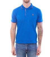 U.S. POLO ASSN. Polo da uomo, maglia basic, maglia in cotone, maglia a maniche corte in vari modelli e colori