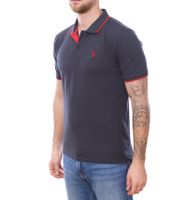 U.S. POLO ASSN. Polo da uomo, maglia basic, maglia in cotone, maglia a maniche corte in vari modelli e colori