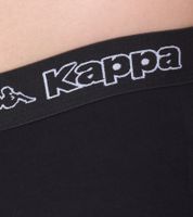 Confezione da 2 boxer uomo Kappa con lettering brand e mutande logo 351K1JW nero/lime o nero/viola