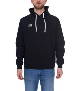 Outfitter Ocean Fabrics Thai Herren Hoodie nachhaltiger Kapuzen-Pullover im Basic-Style OUT-M-1003-OTW-03 Schwarz