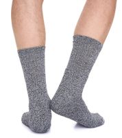 3 Paar primair socks. nachhaltige Freizeit-Socken Baumwoll-Socken lange Strick-Socken 53200-7000 Schwarz/Weiß/Hellgrau/Dunkelgrau