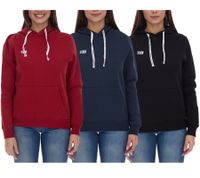 Outfitter Ocean Fabrics Thai Herren und Damen Hoodie nachhaltiger Baumwoll-Pullover mit Kapuze im Basic-Style OUT-1003-OTW Schwarz, Rot oder Dunkelblau