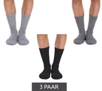 3 pares de calcetines primarios. calcetines de ocio sostenibles calcetines de algodón calcetines largos de punto 53200 negro/blanco/gris claro/gris oscuro