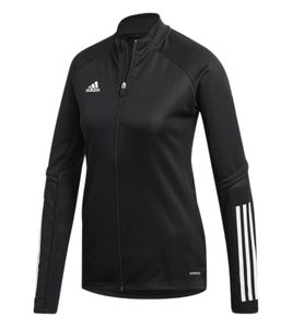 adidas Condivo 20 women's sustainable sports jacket with AEROREADY technology fitness jacket everyday jacket FS7104 black