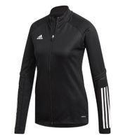 adidas Condivo 20 women's sustainable sports jacket with AEROREADY technology fitness jacket everyday jacket FS7104 black