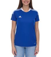 adidas TIRO 21 Jersey Women's Training Shirt with AeroReady made from recycled material Sports Shirt Fitness Shirt GM7583 Blue